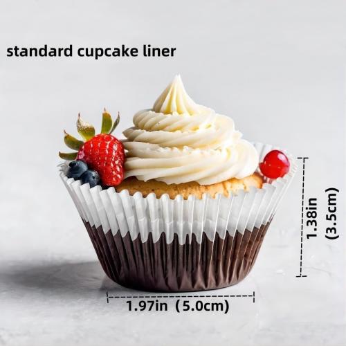 200pcs White Standard Cupcake Liners, Muffin Baking Cup Liners