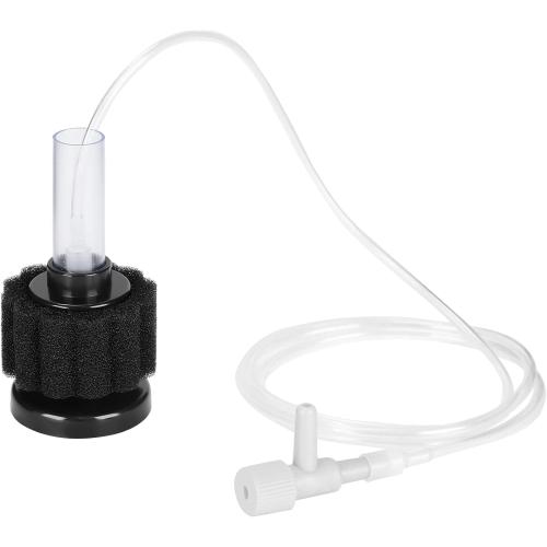 AQUANEAT Mini Aquarium Sponge Filter, Quiet Fish Tank Bio Foam Filter, with Airline Tubing, up to 2Gal
