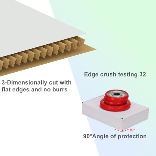MEBRUDY 9X6X2 Shipping Boxes, 25 Pack White Literature Mailer Corrugated Cardboard Box for Small Business Mailing Packaging