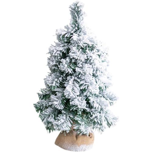 Snowy Christmas Tree Tabletop Artificial Christmas Tree Xmas Tree Tabletop Ornament Mini Christmas Tree Small Christmas Tree Tabletop Christmas Tree Figurine for Xmas Festival Tabletop Decor