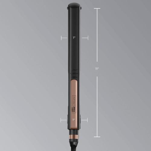 CONAIR INFINITIPRO Rose Gold Ceramic Flat Iron, 1-inch