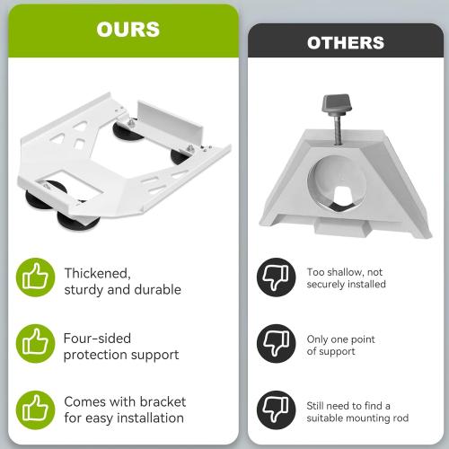 Starlink Mini Car Roof Mount, Starlink Mini Flat Mount Kit, Magnetic Quick Release Starlink Mini Mounting Kit for RVs, Vans, Boat, Yachts (Aluminum Alloy)