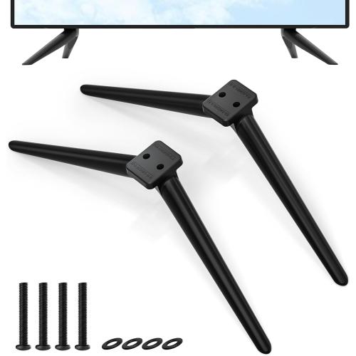 Dinghosen Metal TV Legs for TCL TV Stand Legs 70 75 70S446 75S451 75S453 75S455 75S421 75S423 75S425 75S431 75S435 75S433 75S555 75S551 75S553 75S446 75S434, Replacement for Roku TV Stand