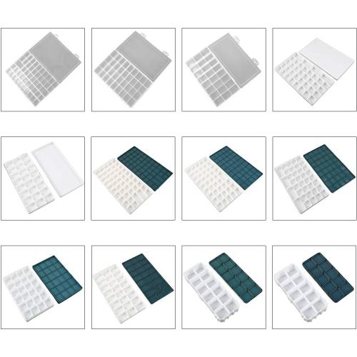 Artist Paint Saver Box Painting Storage Tray With Lid For Watercolor Acrylic Gouache Oil Paint Art Supplies