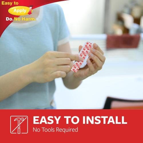 20 Hooks for Hanging Variety Pack,Adhesive Wall Hooks Heavy Duty with 20 Stirps,no Damage Large midium Small Sticky Utility Hooks for Outdoor、Tower、Keys