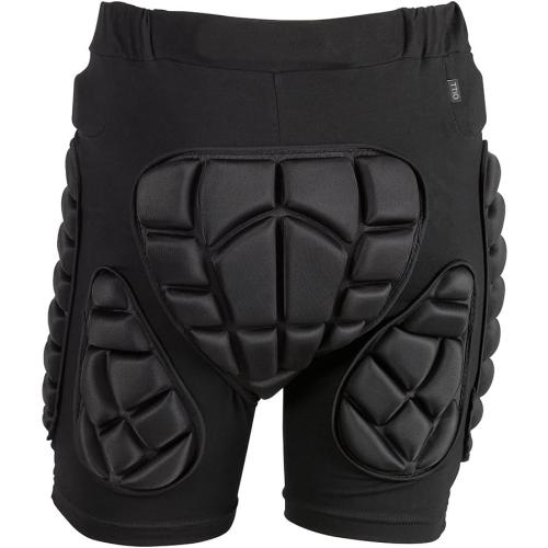 Medium TTIO Padded Shorts Protective Gear Guard Impact Pad Ski Ice Skating Snowboard Skateboard Hip Butt Tailbone Protection for Men Women