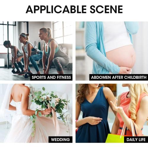 Size M KIMIKAL Women Waist Trainer Corset Belt: Under Clothes Sport Tummy Control Long Torso Shapewear