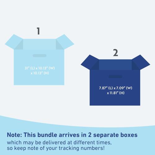 Graco Premium Crib Mattress & Protector Value Bundle– Includes GREENGUARD Gold Certified Crib & Toddler Mattress, GREENGUARD Gold Certified Waterproof Protector