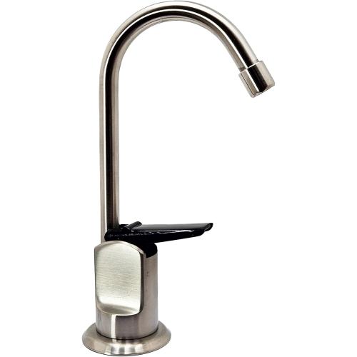 Westbrass A203-NL-07 6 Touch-Flo Style Pure Cold Water Dispenser Faucet, Satin Nickel