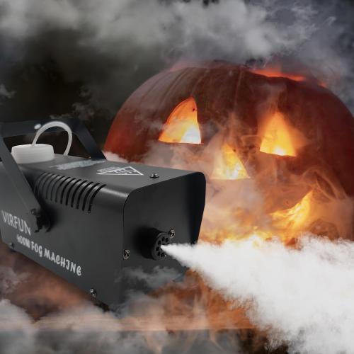 Fog Machine, Smoke Machine with Wireless&Wired Remote Control for Halloween, Party, Outdoor, Indoor and Stage Effect, 400W