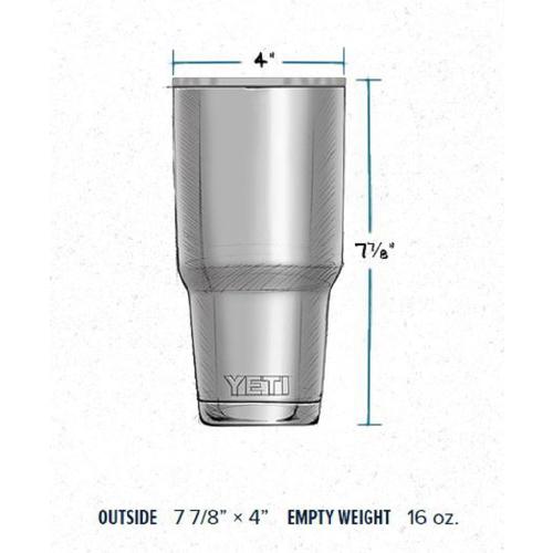 YETI Rambler Vacuum Insulated Tumbler with Lid