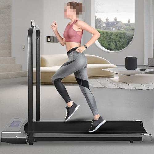 2 in 1 Under Desk Treadmill, 2.5HP Folding Electric Treadmill Walking Jogging Machine for Home Office