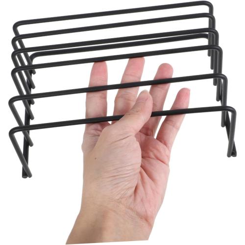 2pcs Kitchen Pot Rack Holder Dish Drying Rack Container Lid Organizer Pan Cover Bakeware Storage