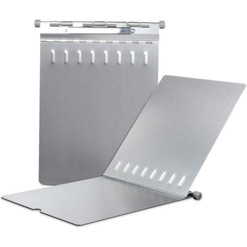 Metal Clipboard, Aluminum Heavy Duty Clipboard with Cover, Rust Proof & Protect Documents from Spilled Liquid, Letter Size Paper Holder with High Capacity Clip, Greate for Business or Study