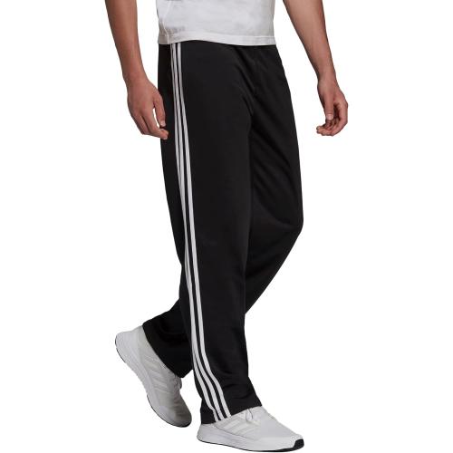 Size 4XL..adidas Men's Essentials Warm-up Open Hem 3-stripes Tracksuit Bottoms