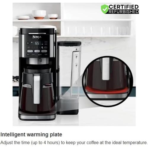 Ninja CFP105 DualBrew Hot & Iced Coffee Maker Black (Renewed)