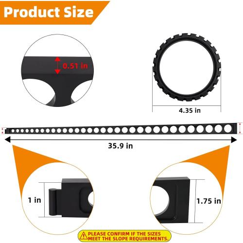 Pitch Shower Kit Sticks for Pitch,Quick Pre Sloped Shower Pan Kit for Shower Floor Mortar Bed with Water Drainage Slope,Shower Slope Kit with Center Ring and 6 Float Stick System for Shower Remodeling