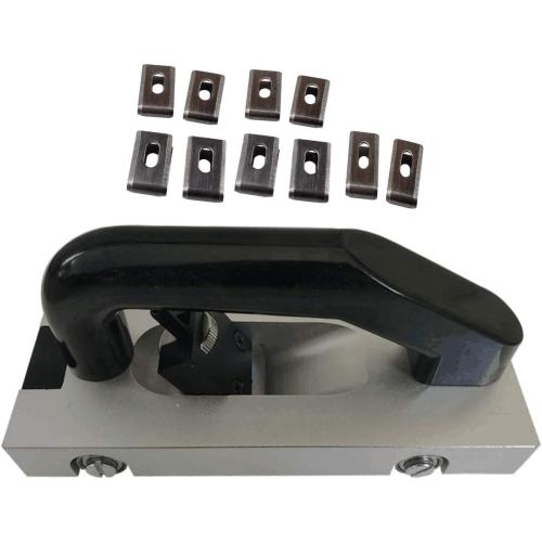 U-type Blade Wheeled Vinyl Groover Floor Grooving Slotting Pull Hand Flooring Tool Slotter PVC Vinyl Welding Plastic Welding Kit