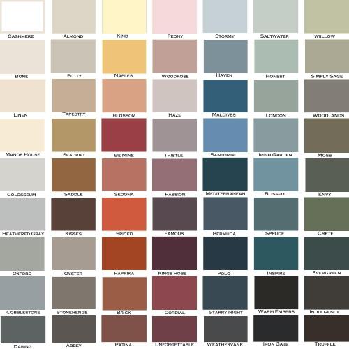 ALL-IN-ONE Paint by Heirloom Traditions, London (green gray), Quart - Durable cabinet and furniture paint. Built in primer and top coat, no sanding needed. Includes our 30 featured color card.