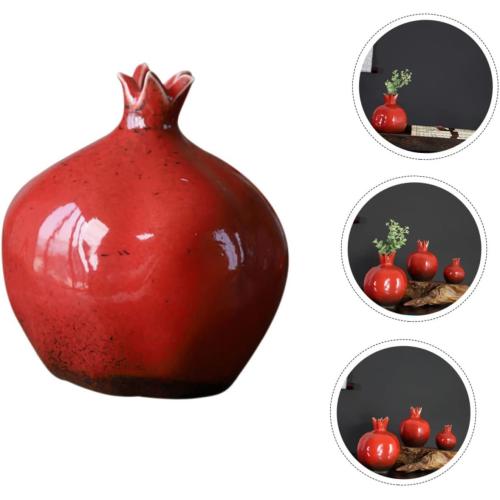 Desktop Pomegranate Flower Vase Elegant Dried Flower Container for Home Decor Unique Ornament for Events and Everyday Use for Bouquets and Table Centerpieces