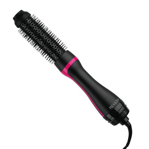 REVLON One-Step Root Booster Hot Air Brush Styler and Dryer, Revive Styles and Add Volume to hair with this Dryer Brush, 1 ½ inch Barrel (Black)