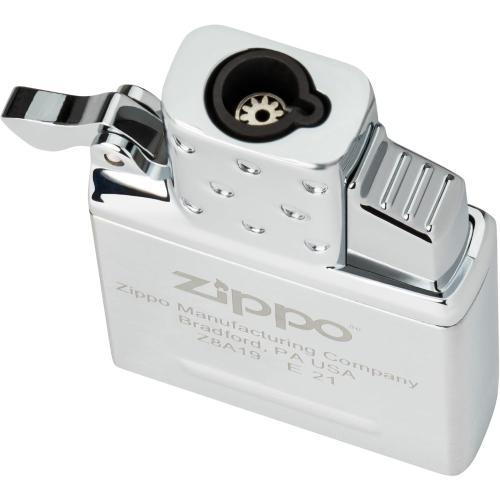 Zippo 65826 Butane Lighter Insert - Single Torch, Chrome