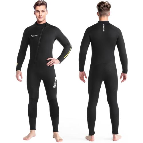 Owntop Wetsuit 5mm Neoprene Diving Suit - Mens Womens Thicken Full Wet Suit, Front Zip Long Sleeve UPF50  Keep Warm Swimwear for Scuba Surfing Swimming Diving Snorkeling Water Sports