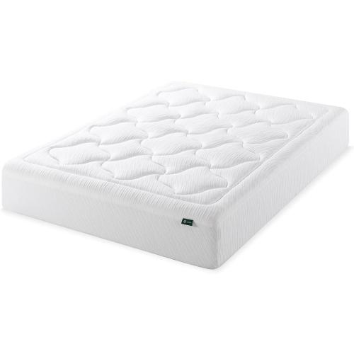 ZINUS 12 Inch Cloud Memory Foam Mattress, Queen, Fiberglass Free, Pressure Relieving, Mattress in A Box, CertiPUR-US Certified, White