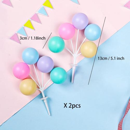 34 Pcs Cute Anime Cake Topper, Educatgame Kawaii Anime Cake Decorations Figures Set, Great for Theme Birthday Party Decoration Supplies