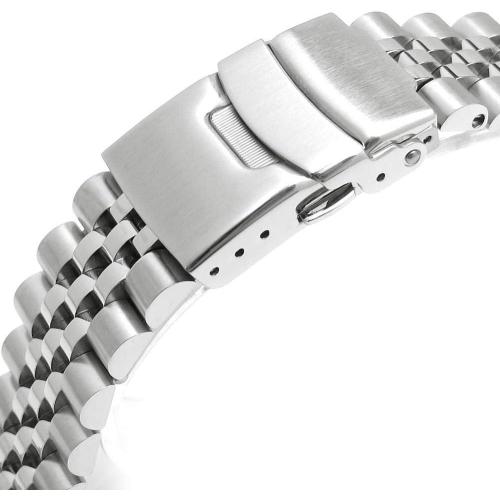 MILTAT 22mm Super-J Louis 316L Stainless Steel Watch Band, straight end universal version