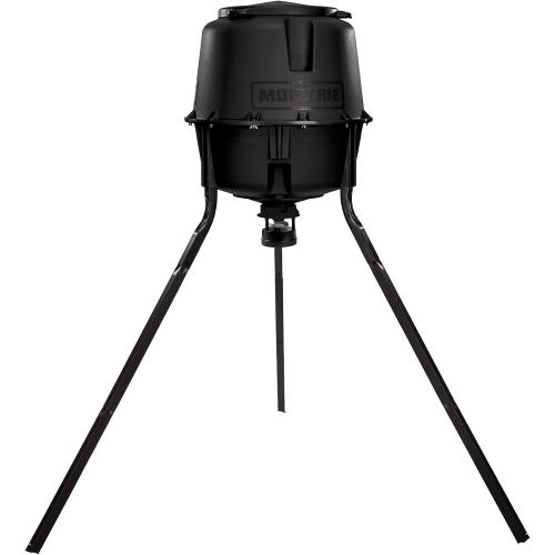 Moultrie Deer Feeder Standard - 30-Gallon - Moultrie Quick-Lock Hopper System - Digital Timer Control - 200 lb Feed Capacity