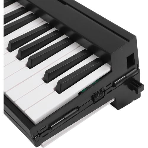61 Key Size Foldable Electronic Piano for Beginners, Rechargeable Battery, Clear Quality Sound, Portable with Music Stand and Pedal (ABS 2)