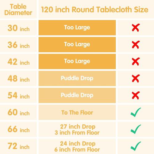 BRILLMAX 6 Pack Navy Blue Round Tablecloths 120 Inch - Circle Bulk Linen Polyester Fabric Washable Table Cloth Covers for Wedding Reception Banquet Birthday Party Buffet Restaurant