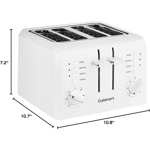 Cuisinart CPT-142 4-Slice Compact Plastic Toaster PARENT