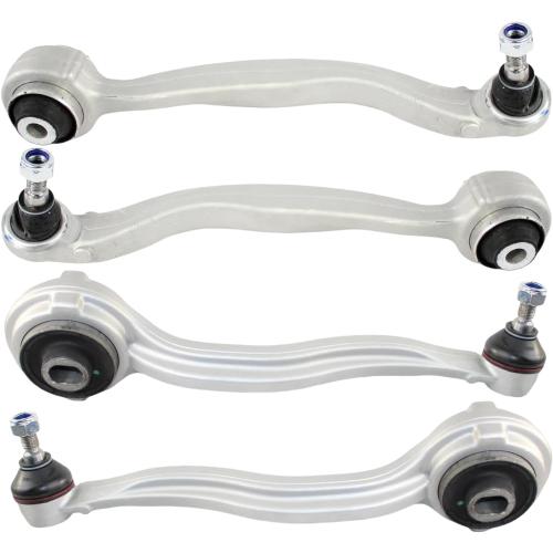 4 PIECE Front Lower Control Arm Suspension Kit Compatible with 2007-2014 for Mercedes-Benz C250 C280 C300 C350 C63 AMG