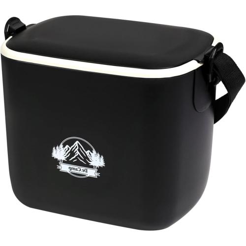 6 QT Insulated Cooler Box for Ice Beverage Food Storage Portable Ice Chest for Camping Picnic Tailgate Outdoor Use Chiller Caja Enfriadora Portátil para Camping