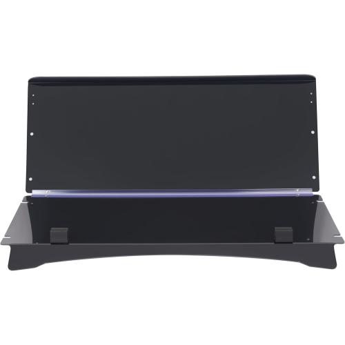 HECASA Tinted Golf Cart Windshield Compatible with ICON I20 I40 I60 I20L I40L I60L Folding Fold down Golf Cart Windscreen Plastic Smoke