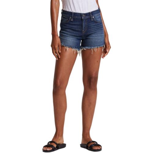 Size 24 HUDSON Women's Mid-Rise Patch Pocket Denim Short