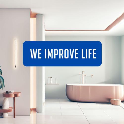 1/4 Spacer for Tub Spout, Flange Trim Ring for Bath Faucet, Eschutcheon Cover Plate for Spigot with Split PP Blocking Water, Shower Pipe Remodeling Sealer for Bathroom(SUS304-Brushed)