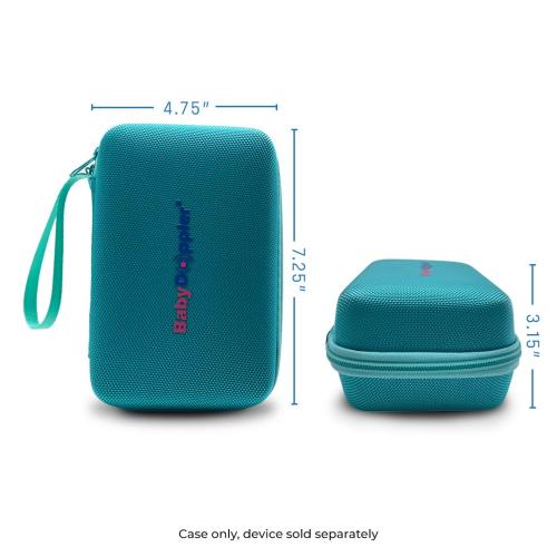 Sonoline B Fetal Doppler Travel Case, the Official Hermitshell Hard Bag/Storage case - Fits Baby Doppler Heartbeat Monitor - CASE ONLY, FETAL DOPPLER SOLD SEPARATELY