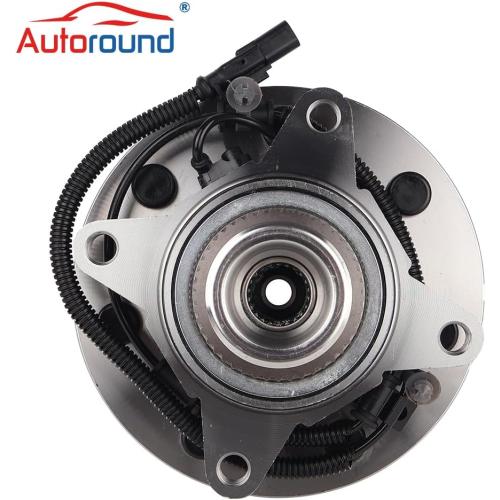 Autoround 513326 Front Wheel Hub and Bearing Assembly fit for Ford F-150 2010 2011 2012 2013 2014, 4WD 7-Lugs w/ABS
