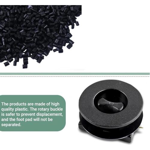 Boursin 4 floor mat fastener clips