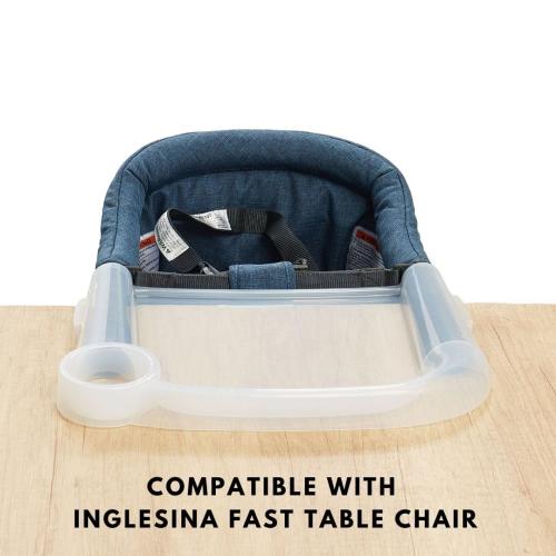 Updated Dining Tray Compatible with Inglesina Fast Table Chair - Food-Grade-Material Tray for Hook On High Chair