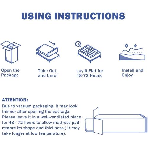 OLANLY King Quilted Fitted Mattress Pad, Cooling Soft Mattress Topper, Elastic Fitted Mattress Cover Stretches up to 21 Inches Deep, Machine Washable Mattress Protector (78in x80 inch, Light Grey)