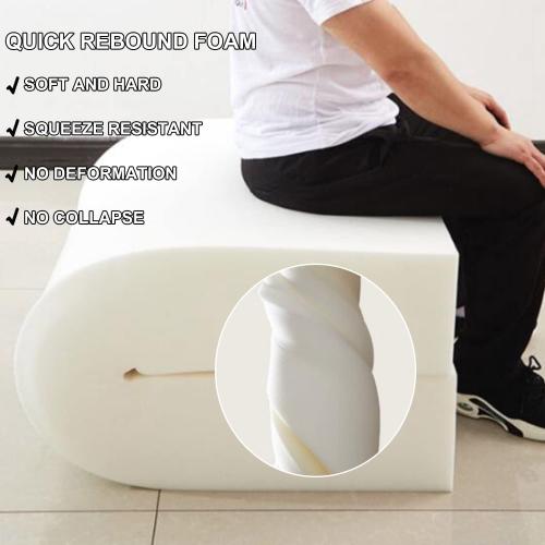 Wedge Bed Gap Filler Pillow,Rectangle Mattress Extender Headboard Gap Filler Full Bolster for Bed Sofa Tatami Wipeable Headboard Stoppers Bedside Gap Filler for Wall,Grey ? King(6x3)