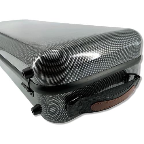 16 inch Viola Case Durable Carbon Fiber Composite Oblong Viola Box fit For 15-17inch Adjustable, Viola case Lightweight, 2.5 kg