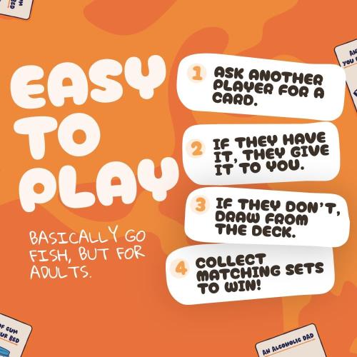 Go F Yourself! – The Grown Up Go Fish Card Game You've Always Wanted | Hilarious Party Game for Grown Ups, 2  Players