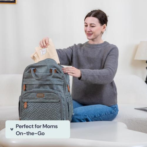 BabbleRoo Nursing Cover for Breastfeeding –95% Viscose Muslin, 5% Spandex, Soft & Breathable Baby Essentials | Newborn Essentials Breastfeeding Covers for Nursing, Multi-Use for Car Seat & High Chair