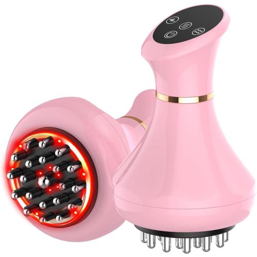 Lymphatic Drainage Massager, Handheld Massage tools for lymphedema & lipedema, Anti-Cellulite Massager For Body Cellulite and Thigh & Belly Stretch Marks Reduction, Sciatica Nerve pain relief Devices