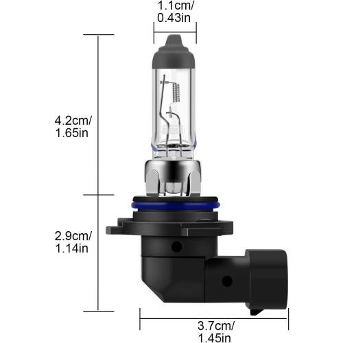WinPower 9006 HB4 Halogen Headlight Bulb Bright Warm White 55W 4300K, 2Pack